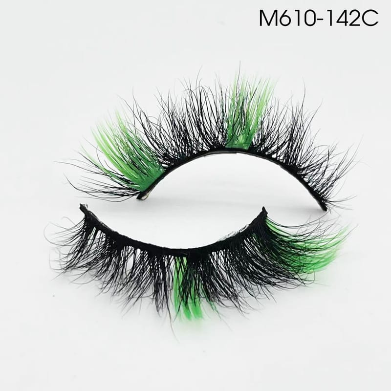 MC (15mm Colored Mink Lashes)
