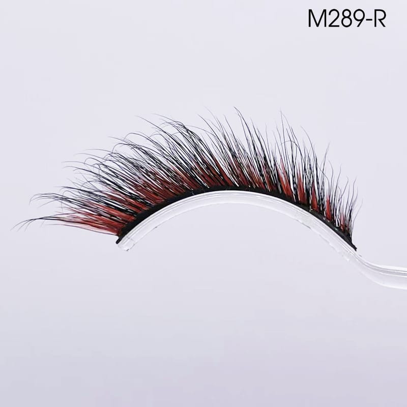 M (Cat Eye Colored Mink Lashes) 