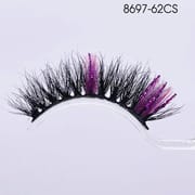 8CS (20mm Glitter Colored Mink Lashes)