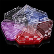 PVC 3D Clear Diamond Shaped Lash Boxes