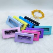 Rectangle Magnetic Lash Boxes with Rhinestone Accents