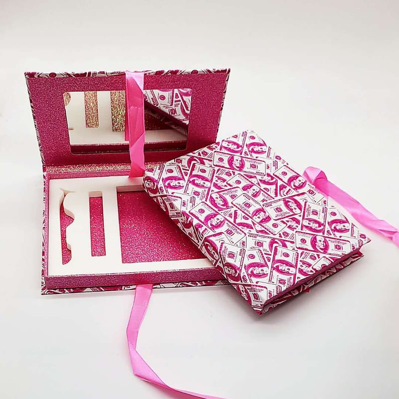 3-Pair Magnetic Lash Book with Glue & Tweezers - Dollar Design