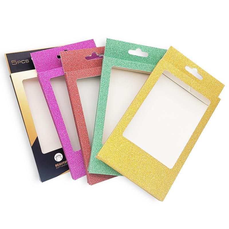 5-Pair Paper Lash Book with Hang Hole