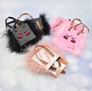 Custom Square Magnetic Boxes with Feather