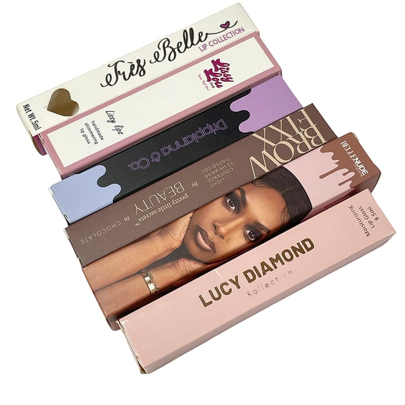 Custom Glue, Lip Gloss, Lipstick & Lip Oil Boxes