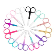 12 Color Mini Pointed Stainless Steel Scissors