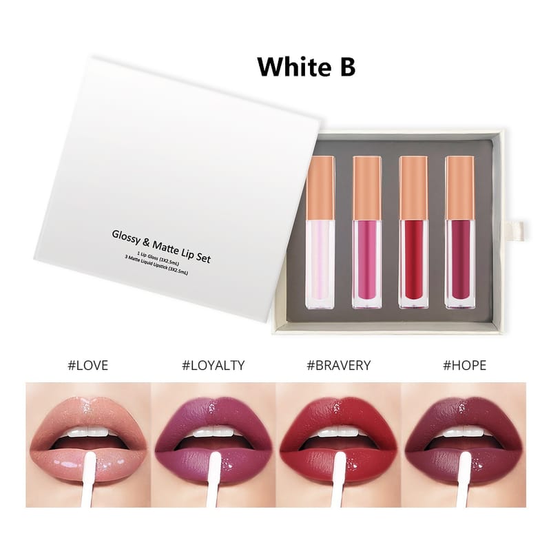 White B