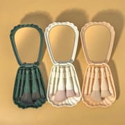 5 Pcs Makeup Brushes Set With Mirror (GH42)