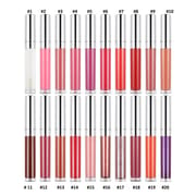 20 Color Silver Cap Shimmer Lip Gloss