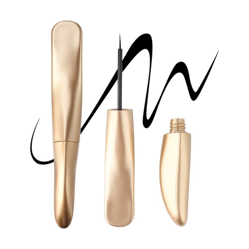 Gold Curved Liquid Eyeliner - Waterproof 