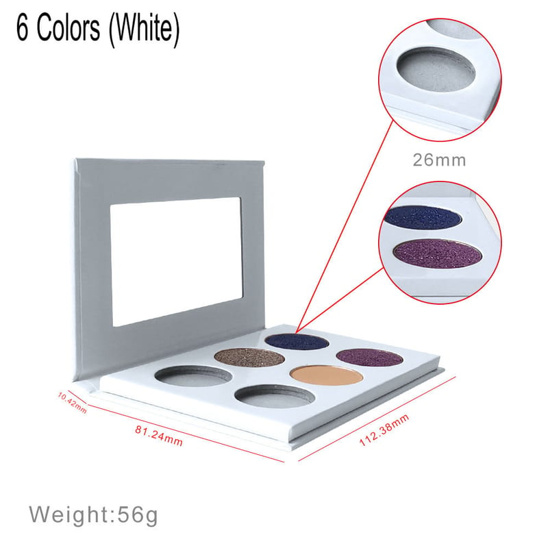 6 Colors (White)
