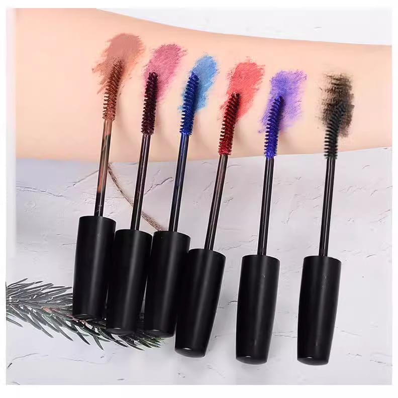 6-Color Colored Mascara - Fine Curl Warped
