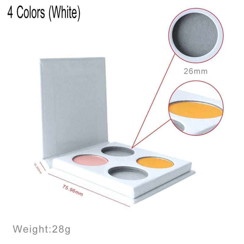 4 Colors (White)