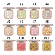 12 Color Bronzer Shimmer Glitter Powder Glow Highlighter