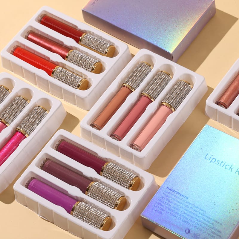 57 Color DIY Mix Matte Shimmer Lip Gloss Set