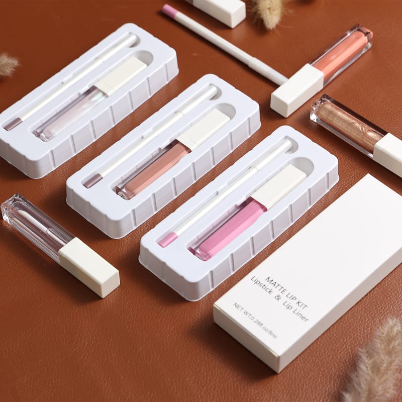 20 Color Shimmer Lip Gloss & Lip Liner Kit (K031)