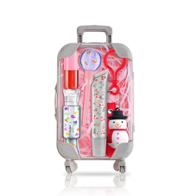 Luggage Case Christmas Lip Gloss Set