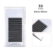 0.07 3D Pointy Base Premade Eyelash Extensions