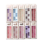 18 Color Matte Glitter Mix Press On Nails