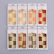10 Color Frosted Mix Press On Nails