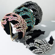Full Diamond Big Maple Braided Headband 