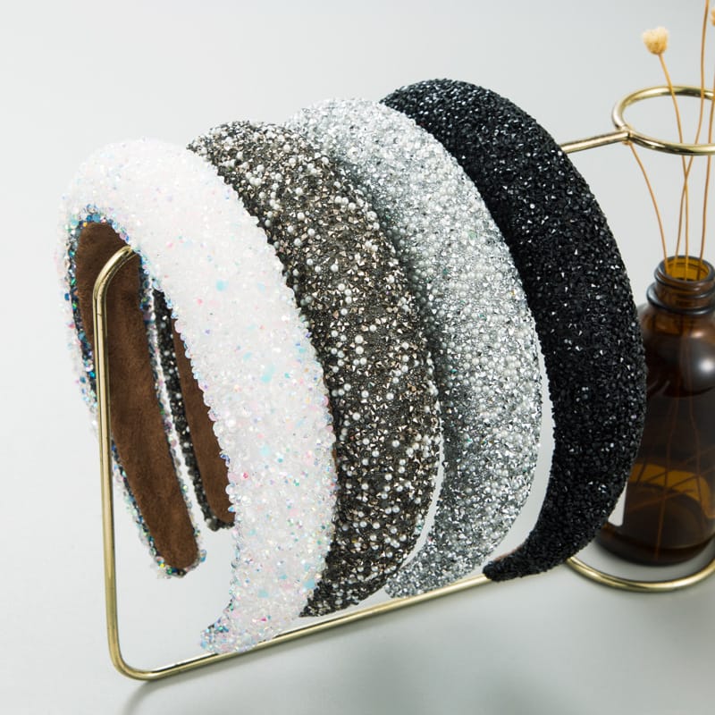 Luxury Full Diamond Pearl Glitter Headband