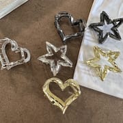 Star Heart Shark Grab Hair Clip