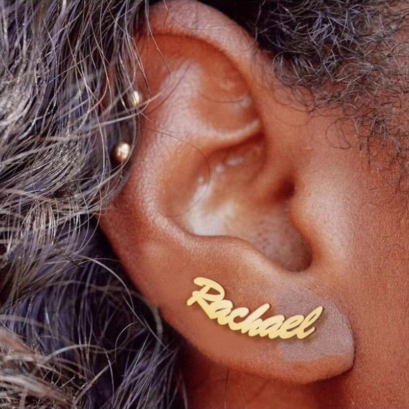 Custom Stainless Steel Simple Earrings