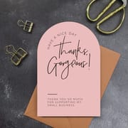 Stock Arch Thank You Cards