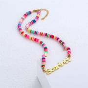Custom Rainbow Link Chain Necklace