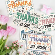 Stock Retro Thank You Cards