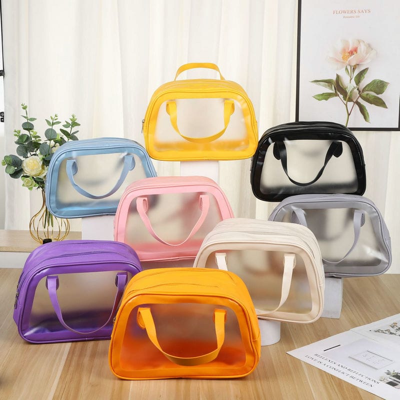 Dry Wet Separation Pvc Cosmetics Bag