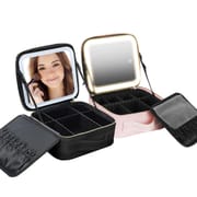 Cosmetics Tools Makeup Case  with Mirror LED