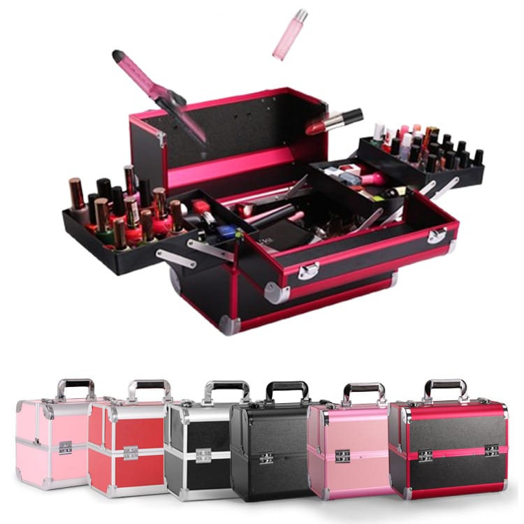 Aluminum Storag Cosmetics Tools Makeup Case-2