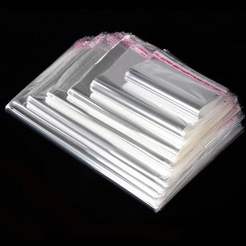 Clear Self Adhesive Seal Plastic Opp Bags