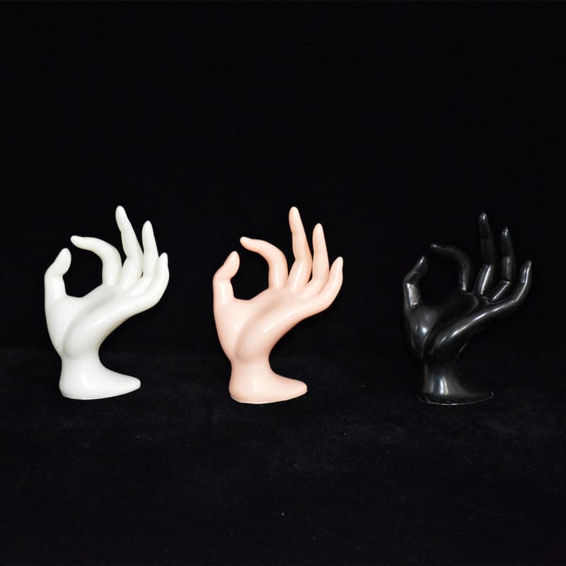 Ok Hand Form Finger Jewelry Display Stand Holder