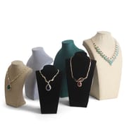 Necklace Jewelry Portrait Model Display Stand-2