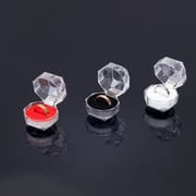 Clear PVC Rings & Earrings Jewelry Boxes ﻿