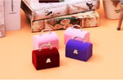 Velvet Treasure Box Rings & Earrings Jewelry Boxes
