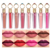 10 Color Velvet Non-sticky Smooth Matte Lip Gloss