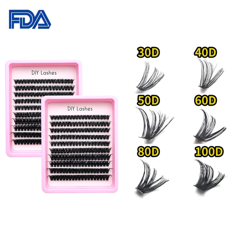10D-100D (Mix DIY Lash Clusters)