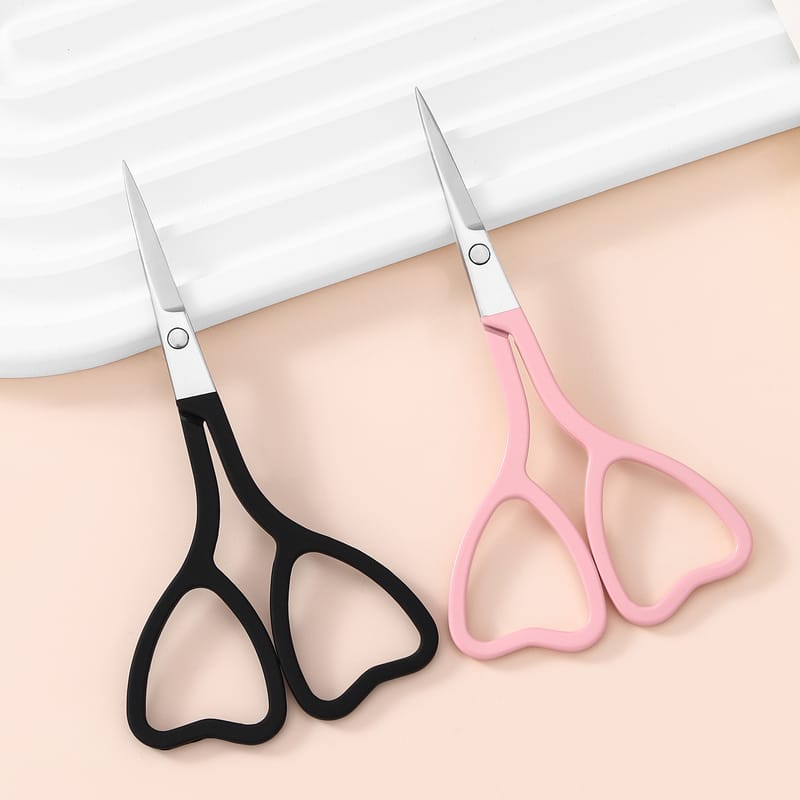 Heart Shaped Eyelash Beauty Scissors