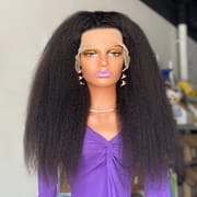 Promotion 22 Inch 180% Kinky Straight 