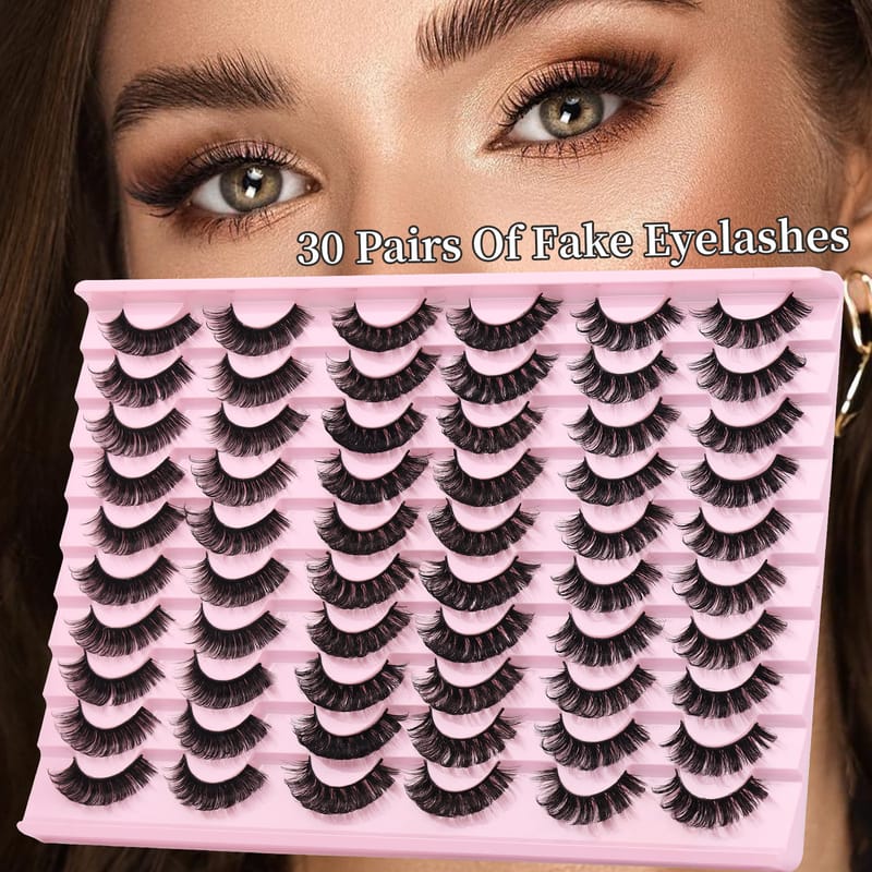 Mix30-2-Russian Faux Mink Lashes (30 Pairs)
