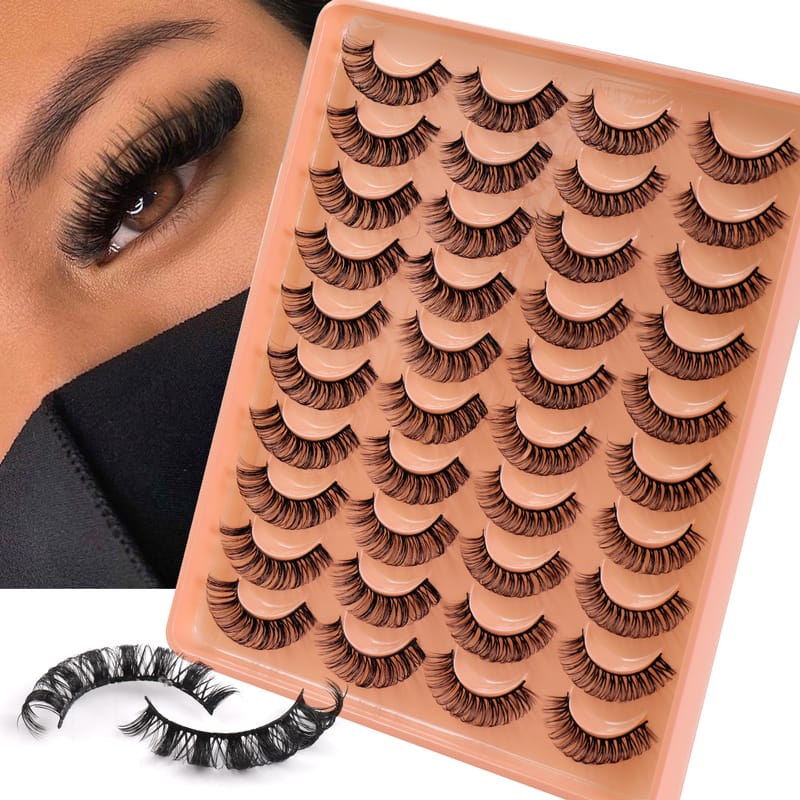 RR2-Russian Faux Mink Lashes (20 Pairs)