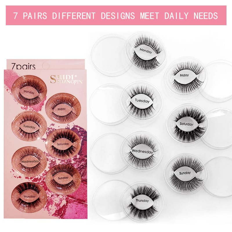 SDSP (7 Pairs Natural Mink Lashes)