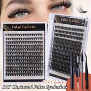 WH12 (Wispy Mix 3D Effect Fluffy DIY Lash Clusters)
