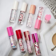 8 Styles Valentine's Day Moisturizing Heart Tube Lip Oil