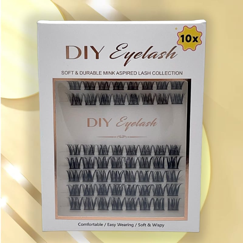 10X (40 Styles Mix DIY Lash Clusters)