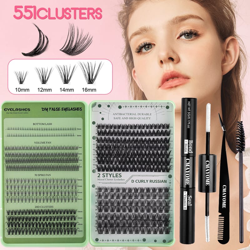 JMS (4 in 1 Mix DIY Lash Clusters Kit)